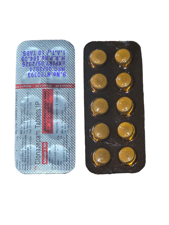 Clonazepam 2MG X10 Tabs