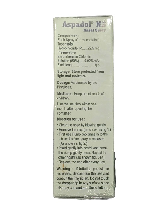 Tapentadol Signature Nasal Spray 9ml