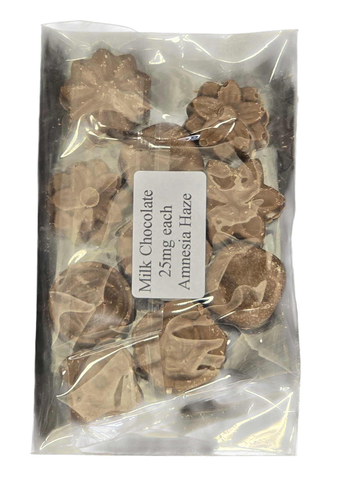 Milk chocolates RSO 25mg Each X10