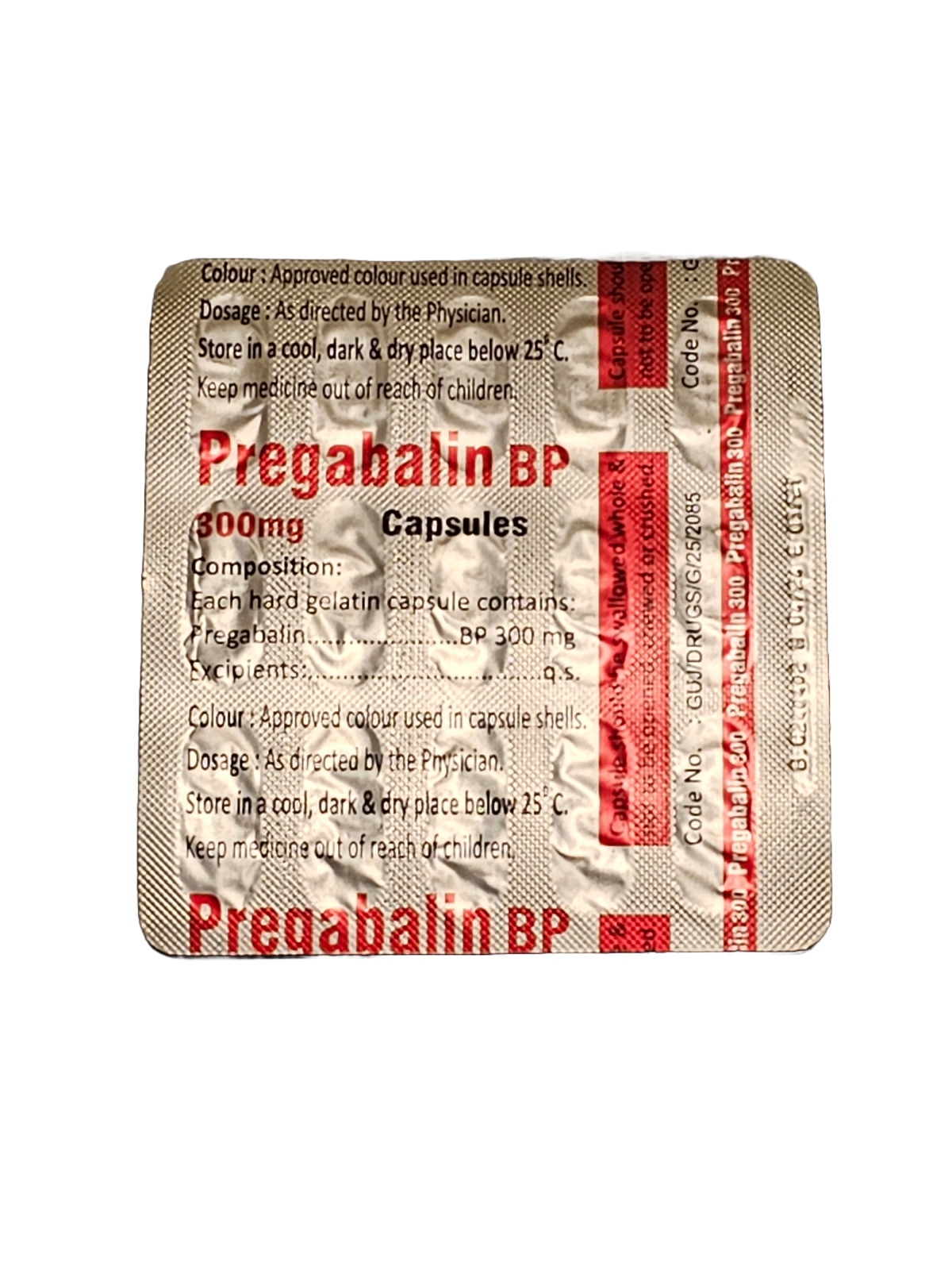 LIMITED OFFER Pregabalin 300MG X150 Tabs